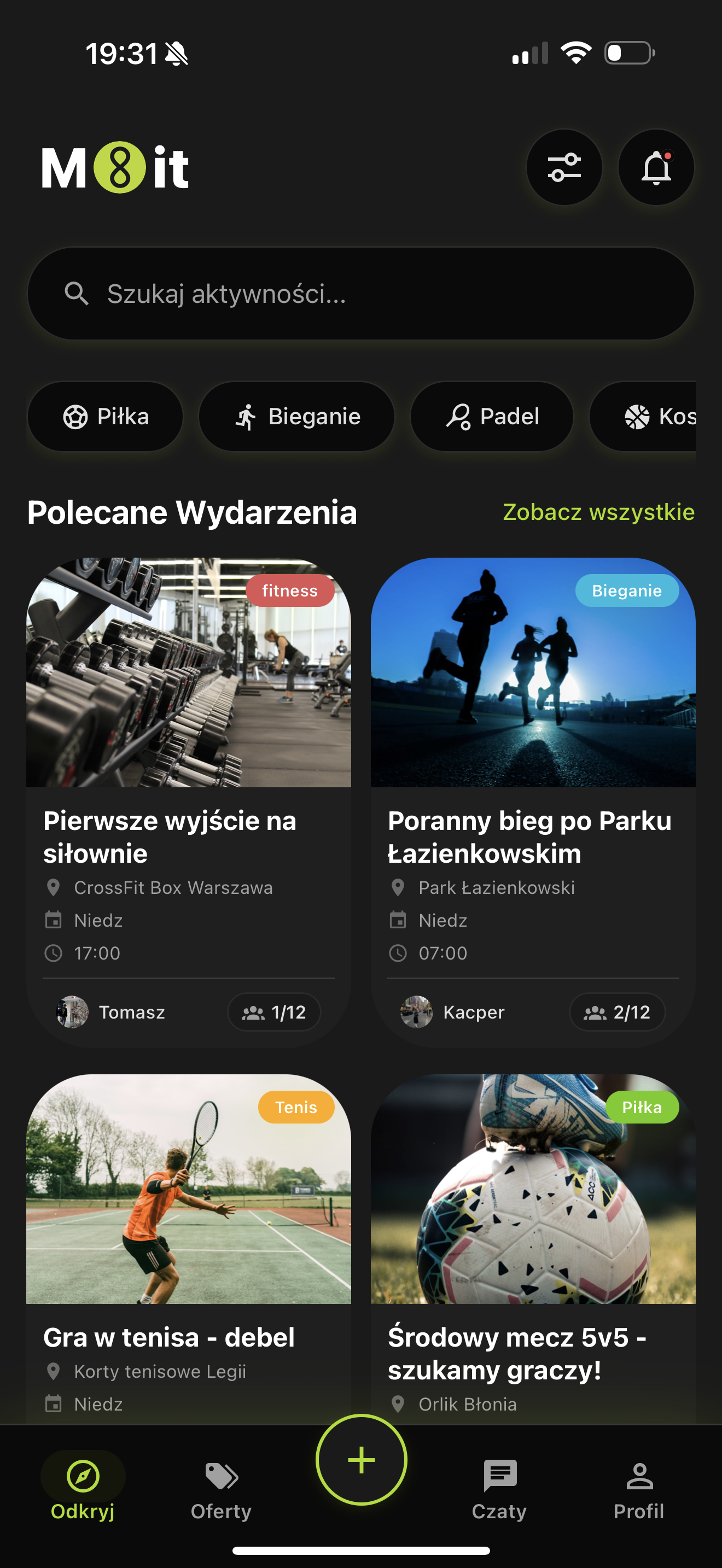 m8it App Screenshot 1